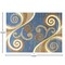 Flash Furniture Blue 5' x 7' Distressed Abstract Area Rug OKR-RG1100-57-BL-GG - alternate 6
